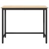  asztal Sonoma tölgy 80 x 50 x 76,5 cm Műszaki fa és acél