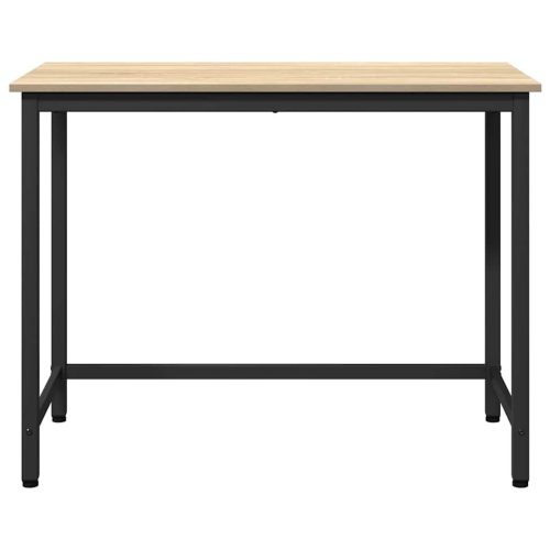  asztal Sonoma tölgy 80 x 50 x 76,5 cm Műszaki fa és acél