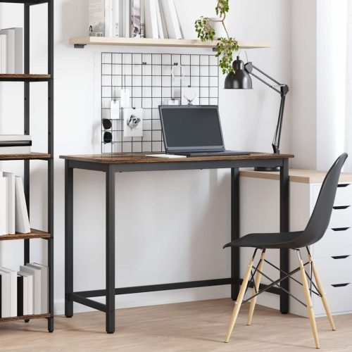  asztal Füstölt tölgy 80 x 50 x 76,5 cm Műszaki fa és acél