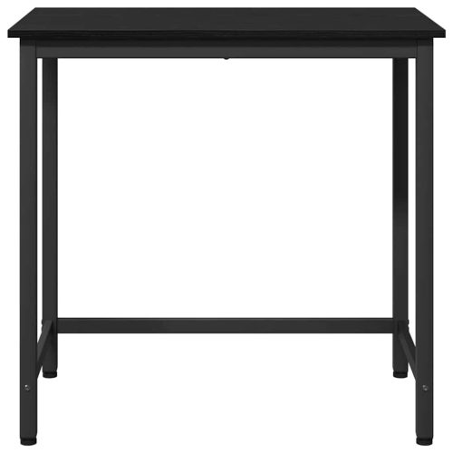  asztal Fekete tölgy 100 x 50 x 76,5 cm Műszaki fa és acél