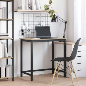    asztal Sonoma tölgy 100 x 50 x 76,5 cm Műszaki fa és acél