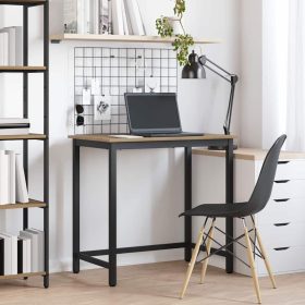    asztal Artisan tölgy 100 x 50 x 76,5 cm Műszaki fa és acél