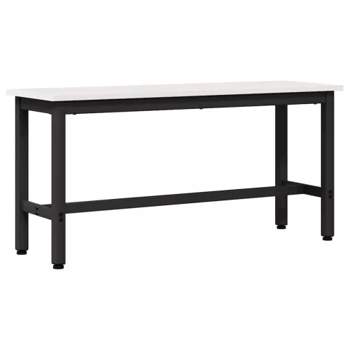  Étkező pad 2 pcs Fehér 100 x 32,5 x 49 cm Tömör fenyőfa