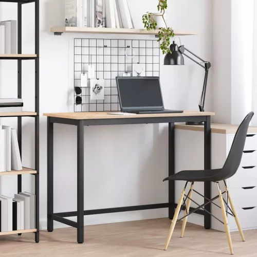  asztal Természetes 100 x 50 x 77 cm Műszaki fa és acél