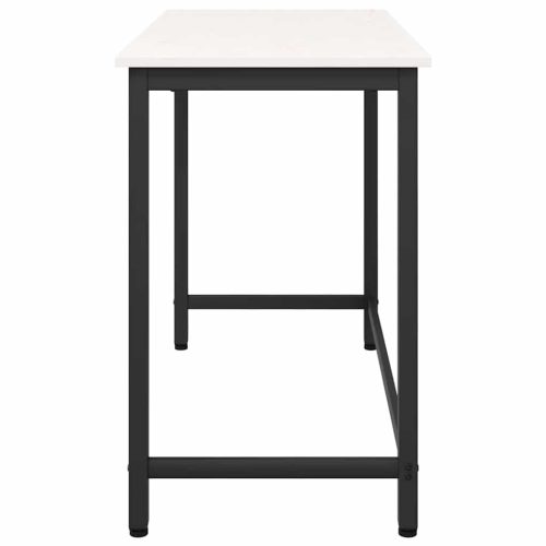  asztal Fehér 100 x 50 x 77 cm Műszaki fa és acél