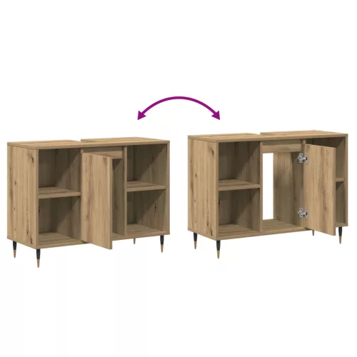  piperebútor Kézműves tölgy MDF Standard Piperebútor