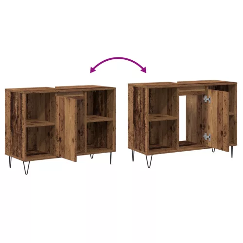  régi fa szekrény Régi fa Szerelt fa Közepes méret