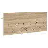  Fali Kabáthorog polcokkal tárolóval sonoma tölgy 100 x 40 x 12 cm Faanyag