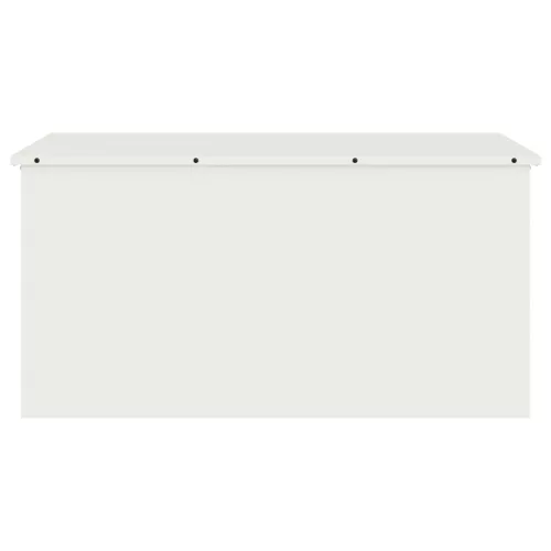  Kültéri Tároló Doboz tárolóval Fehér 100 x 50.5 x 50 cm