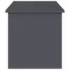  Kültéri Tároló Doboz tárolóval Antracit 100 x 50.5 x 50 cm