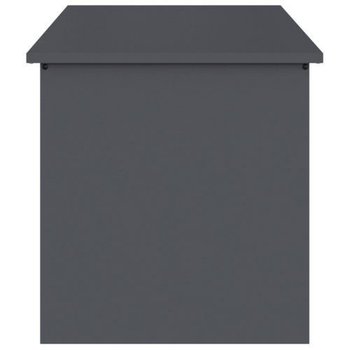  Kültéri Tároló Doboz tárolóval Antracit 100 x 50.5 x 50 cm