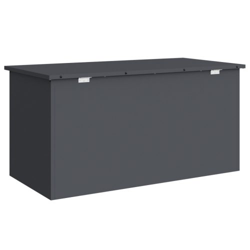  Kültéri Tároló Doboz tárolóval Antracit 100 x 50.5 x 50 cm