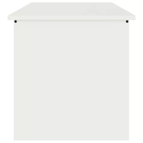  Kültéri Tároló Doboz tárolóval Fehér 80 x 50.5 x 50 cm