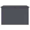  Kültéri Tároló Doboz tárolóval Antracit 80 x 50.5 x 50 cm
