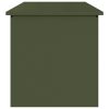 Kültéri Tároló Doboz tárolóval Oliva zöld 80 x 50.5 x 50 cm