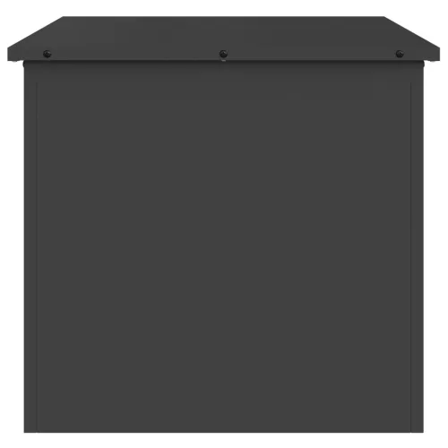  Kültéri Tároló Doboz tárolóval Fekete 55 x 50.5 x 50 cm