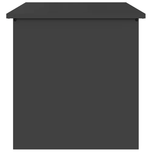  Kültéri Tároló Doboz tárolóval Fekete 55 x 50.5 x 50 cm