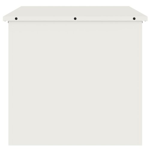  Kültéri Tároló Doboz tárolóval Fehér 55 x 50.5 x 50 cm