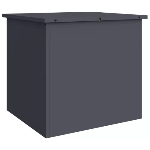  Kültéri Tároló Doboz tárolóval Antracit 55 x 50.5 x 50 cm