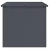  Kültéri Tároló Doboz tárolóval Antracit 55 x 50.5 x 50 cm