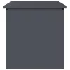 Kültéri Tároló Doboz tárolóval Antracit 55 x 50.5 x 50 cm