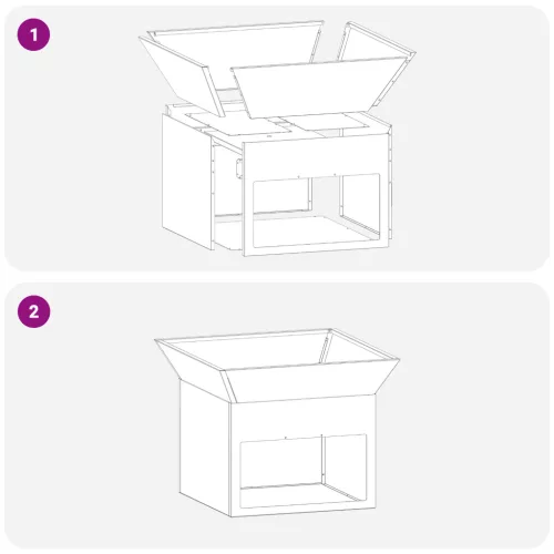  Tűzrakó Fekete 50 x 50 x 40 cm Acél