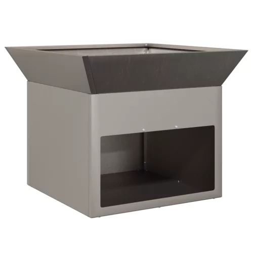  Tűzrakó Rozsdás 50 x 50 x 40 cm időjárásálló acél