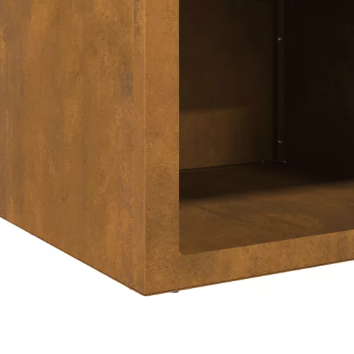  Tűzrakó Rozsdás 50 x 50 x 40 cm időjárásálló acél