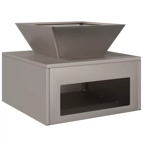  Tűzrakó 50 x 50 x 40 cm Corten Acél