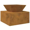  Tűzrakó 50 x 50 x 40 cm Corten Acél