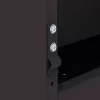  Nyúl Etető Fekete 64.5 x 25.5 x 45.5 cm Hidegen Hengerelt Acél