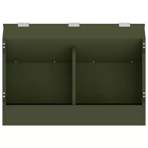  Nyúl Etető Olajzöld 64.5 x 25.5 x 45.5 cm