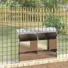  Nyúl Etető Ezüst 64.5 x 25.5 x 45.5 cm Horganyzott acél