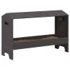  Csirke Etető Tál Fekete 81 x 32 x 53,5 cm