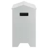 Csirke Etető Tál Ezüst 81 x 32 x 53,5 cm Horganyzott acél