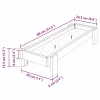  Csirke Etető Tál Ezüst 80 x 28 x 13.5 cm Horganyzott acél