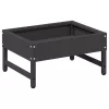  Madár Etető Fekete 80 x 28 x 13.5 cm Hidegen Hengerelt Acél