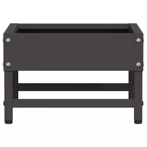  Madár Etető Fekete 80 x 28 x 13.5 cm Hidegen Hengerelt Acél