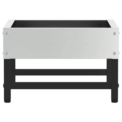  Madár Etető Ezüst 80 x 28 x 13.5 cm Horganyzott acél