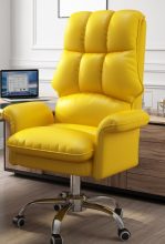 SÁRGA főnöki luxus design forgószék/fotel - B áru