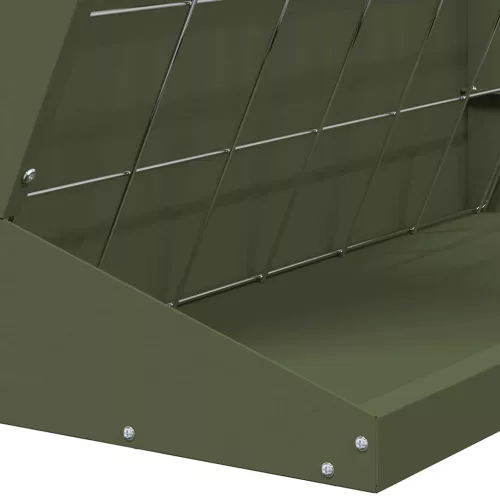  Szénazsák Olajzöld 71 x 33 x 70 cm Hidegen Hengerelt Acél