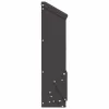 Csirke etető Fekete 13 x 12 x 51 cm Hidegen Hengerelt Acél
