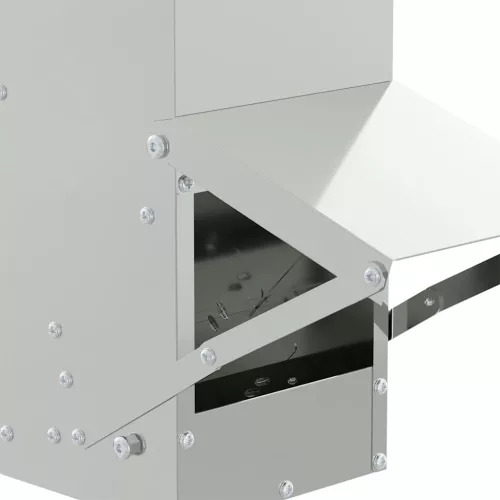  Csirke etető Ezüst 13 x 12 x 51 cm Horganyzott acél