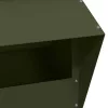  Csirke etető Olajzöld 20 x 25 x 35 cm Hidegen Hengerelt Acél