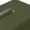  Csirke etető Olajzöld 20 x 25 x 35 cm Hidegen Hengerelt Acél