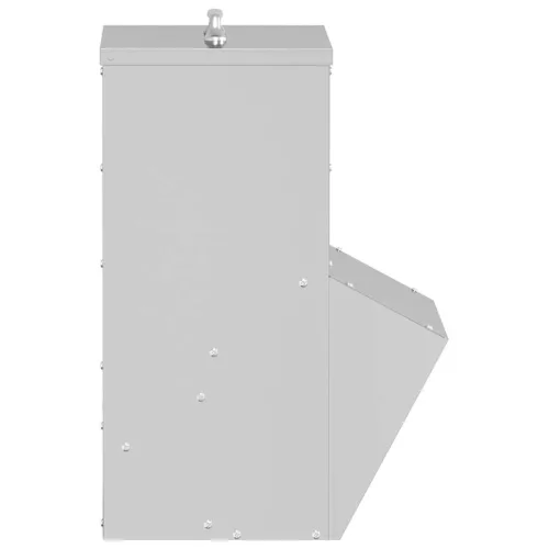  Csirke etető Ezüst 20 x 25 x 35 cm Horganyzott acél