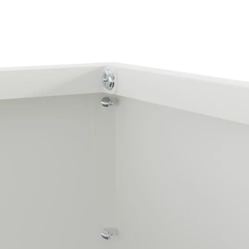  Fűszegélyezés 6 pcs Fehér 40 x 40 x 13 cm Acél