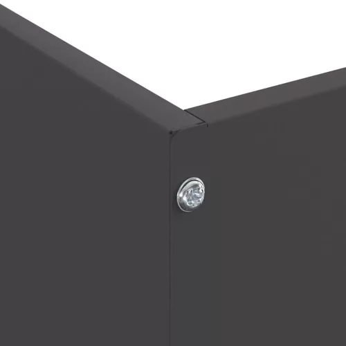  Fűszegélyezés 6 pcs Fekete 50 x 50 x 13 cm Acél