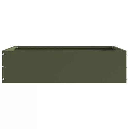  Fűszegélyezés Oliva zöld 50 x 50 x 13 cm Acél