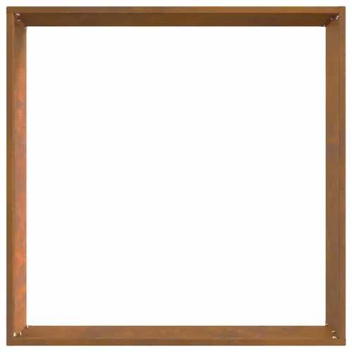  Fűszegélyezés 6 pcs Rozsdás 50 x 50 x 13 cm Időjárásálló acél